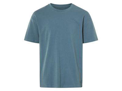 LIVERGY Heren T-shirt (Blauw, S)