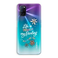 Tough Life: Oppo A92 Transparant Hoesje