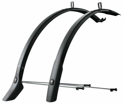 SKS Spatbordset 28 velo urban pvc cpl 42mm zw