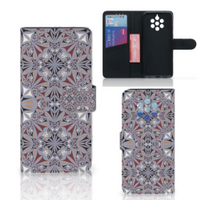 Nokia 9 PureView Bookcase Flower Tiles - thumbnail