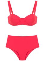 Isolda bikini Vermelho à taille haute - Rouge - thumbnail