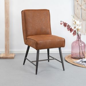 Sohome Eetkamerstoel 'Helmut', kleur cognac