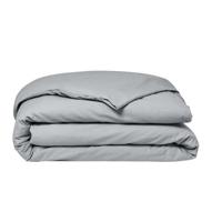 Teday Essentiële dekbedovertrek - 240 x 260 cm - 2 personen - 100% une katoen - staal