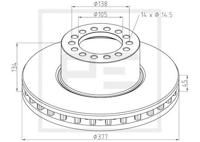 Pe Automotive Remschijven 016.665-00A - thumbnail