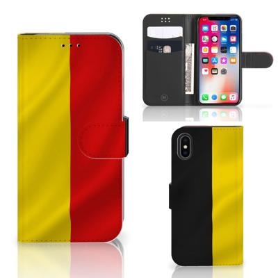 Apple iPhone X | Xs | Bookstyle Case | Belgische Vlag