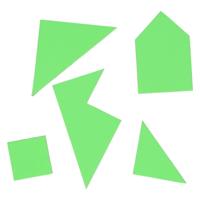 Foam Tangrampuzzels, 4st.