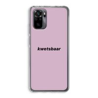 kwetsbaar: Xiaomi Redmi Note 10 Pro Transparant Hoesje