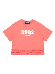 DSQUARED2 KIDS t-shirt à logo imprimé - Rose