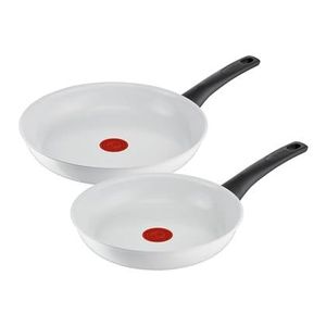 Tefal Ceramic Control Koekenpannenset 2-delig