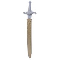 Lange ridder zwaarden zilver 60 cm volwassenen   -