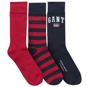 Gant 3 stuks Cotton Socks Gift Box