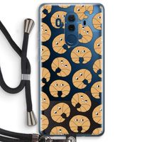 Croissant: Huawei Mate 10 Pro Transparant Hoesje met koord