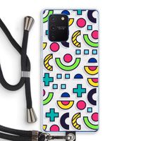 8-bit N°6: Samsung Galaxy Note 10 Lite Transparant Hoesje met koord
