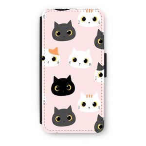 Katten: iPhone 7 Flip Hoesje