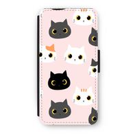 Katten: iPhone 7 Flip Hoesje