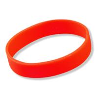 Siliconen armbandjes - stretch - rood - polsbandjes - volwassenen