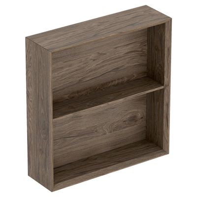 Geberit iCon kast open 45x46,7 cm, noten hickory Geberit iCon kast open 45x46,7 cm, noten hickory