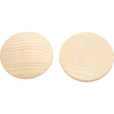 Creativ Company Houten knopen, d 40 mm, dikte 5,2 mm, 100 stuk/ 1 doos