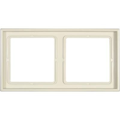 Jung LS982W Frame 2-voudig LS 990 Crème-wit 1 stuk(s)