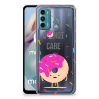 Motorola Moto G60 | Siliconen Case | Donut Roze