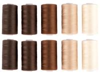 crelando Naaigaren (beige en bruine tinten)