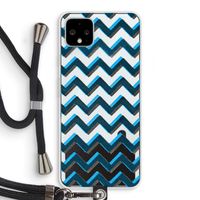 Onderbroken lijn: Pixel 4 XL Transparant Hoesje met koord