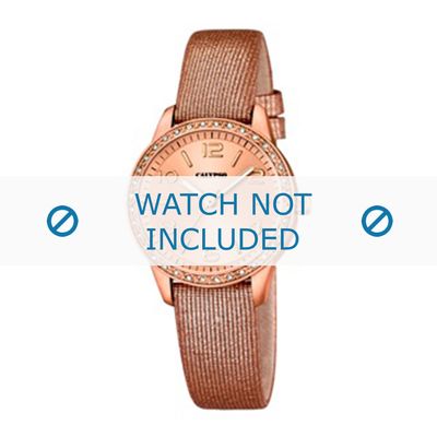 Calypso horlogeband K5652-3 Leder Rosé