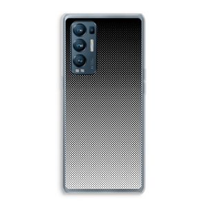 Musketon Halftone: Oppo Find X3 Neo Transparant Hoesje