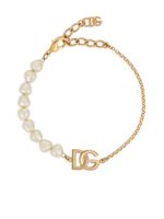 Dolce & Gabbana bracelet à breloque logo - Or