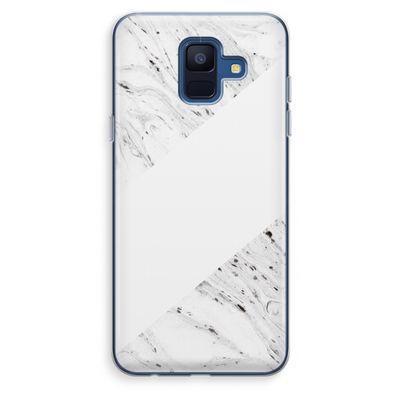 Biggest stripe: Samsung Galaxy A6 (2018) Transparant Hoesje