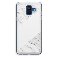 Biggest stripe: Samsung Galaxy A6 (2018) Transparant Hoesje