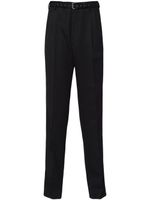 Prada pantalon de costume en laine - Noir