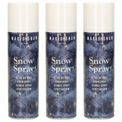 Sneeuwspray - 3x - bus 300 ml - spuitsneeuw - kunstsneeuw - nepsneeuw
