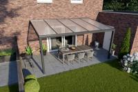 Verasol Greenline aluminium veranda 500x300 cm polycarbonaatdak Aluminium Verasol Verasol Greenline aluminium veranda 500x300 cm polycarbonaatdak Aluminium Verasol