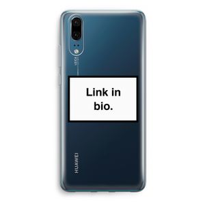 Link in bio: Huawei P20 Transparant Hoesje