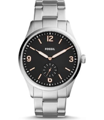 Horlogeband Fossil FS5245 Roestvrij staal (RVS) Staal 22mm