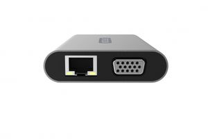 Sitecom CN-390 interface hub USB 3.2 Gen 2 (3.1 Gen 2) Type-C 5000 Mbit/s Aluminium
