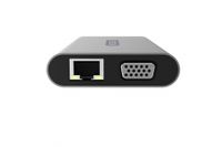 Sitecom CN-390 interface hub USB 3.2 Gen 2 (3.1 Gen 2) Type-C 5000 Mbit/s Aluminium - thumbnail