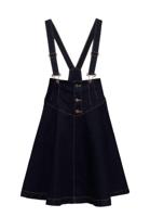 Queen kerosin Denim Swing Skirt-XXL