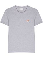 Maison Kitsuné t-shirt en coton à motif renard - Gris - thumbnail