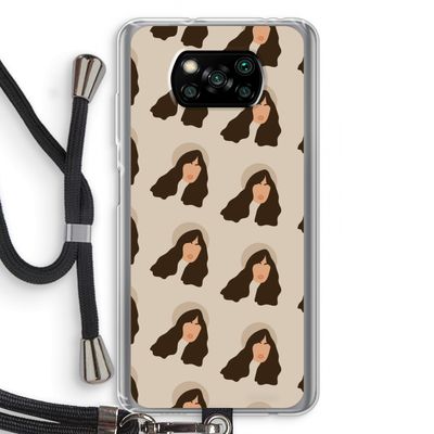 Bonjour mon amour: Xiaomi Poco X3 Pro Transparant Hoesje met koord