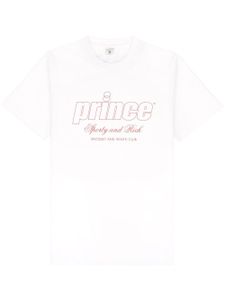 Sporty & Rich t-shirt Prince à logo imprimé - Blanc