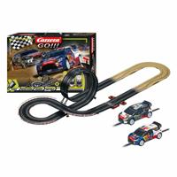 Carrera go!!! super rally - racebaan met 2 auto's - 1:43