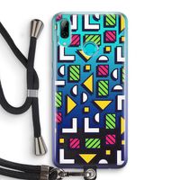 8-bit N°4: Huawei P Smart (2019) Transparant Hoesje met koord