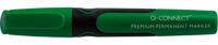 Q-CONNECT Premium permanent marker, 3 mm, ronde punt, groen