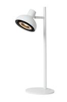 Lucide SENSAS - Bureaulamp - Ø 18 cm - 1xGU10 (ES111) - Wit