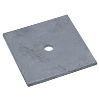 Waelbers Volgplaat M16/100x100x6mm, thermisch verzinkt (FV) - 25 Stuk(s) - 310133.09