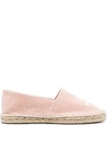 ISABEL MARANT espadrilles en cuir à logo imprimé - Rose