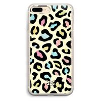 Leopard pattern: iPhone 7 Plus Transparant Hoesje