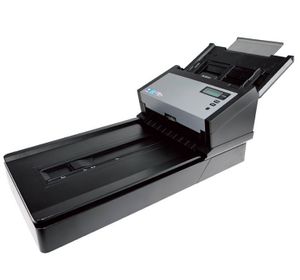 Avision AD280F 600 x 600 DPI Flatbed-/ADF-scanner Zwart, Grijs A4